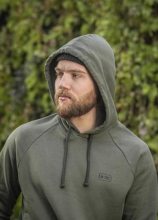 M-tac кофта hoodie cotton raglan army olive 9