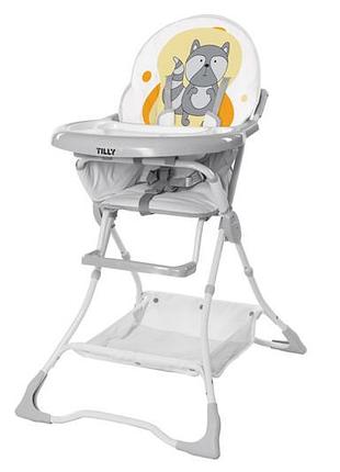 Стілець для годування tilly buddy t-633/2 yellow raccoon