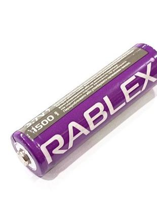 Аккумулятор rablex 18650 li-ion 1500mah li-ion 3.7v