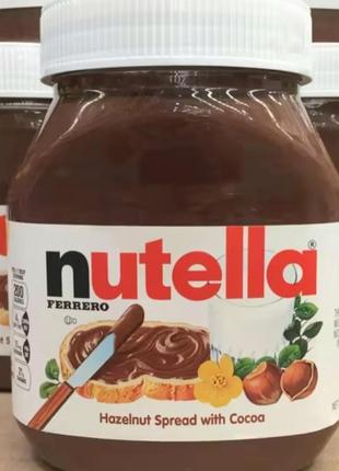 Nutella шоколадно - горіхова паста 750 гр