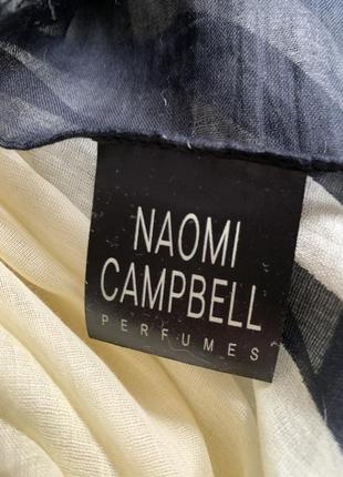 Naomi campbell большой хлопковый платок шарф8 фото