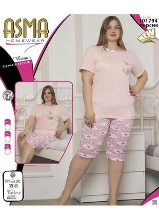 Комплект двійка жіноча футболка + бриджі