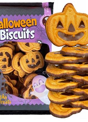 Печенье halloween biscuits pumpkin 200g
