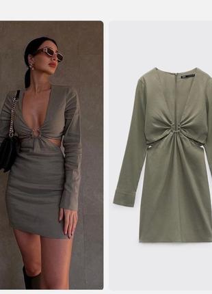 Интересное платье zara s