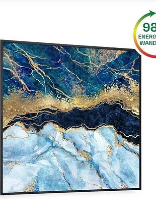 Номер позиции: 10037827 инфракрасный обогреватель wonderwall air art smart blue marble размер 60х60см