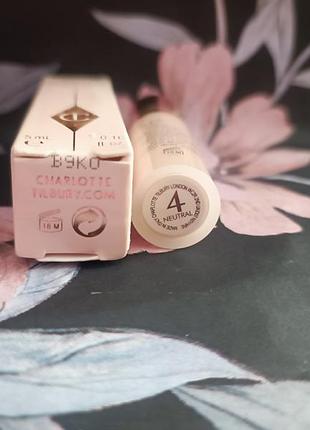 Charlotte tilbury airbrush flawless foundation тональна основа міні4 фото