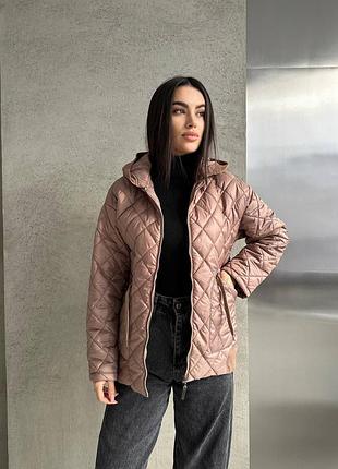 Бомбер удлиненный