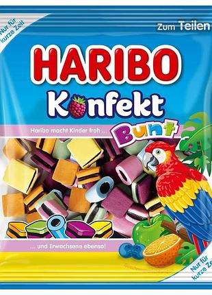 Лакричные конфеты haribo konfekt bunt 175g