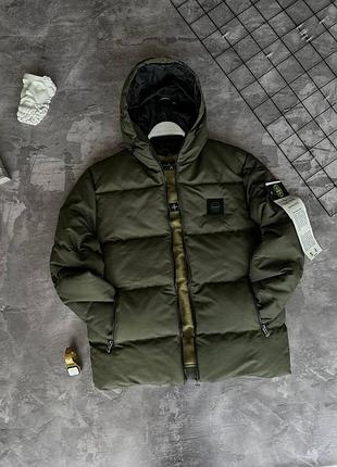 Куртка stone island на зиму чоловічі куртки stone island stone island зимова теплі куртки stone island stone