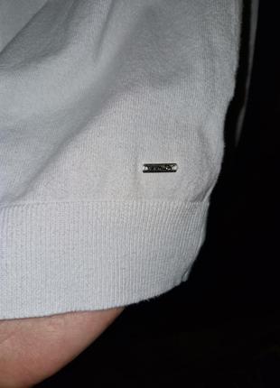 Белая коттоновая кофта, кардиган, размер s4 фото