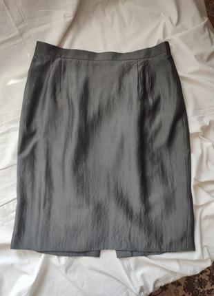 Винтажная юбка с шелком laurel