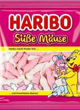 Конфеты желейные haribo sube mause 160 г (4001686329757)