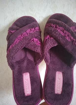 Комнатные тапочки белста 38 размер