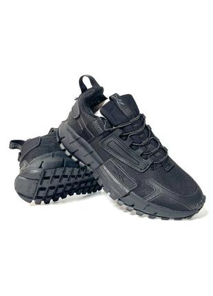 Reebok zig kinetica edge зима (черные)