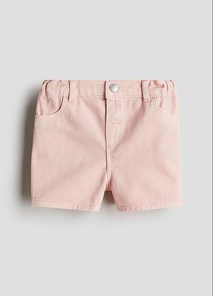 12-18 / 18-24 місяців h&m нові фірмові джинсові шорти шортики оригінал