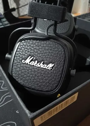 Наушники marshall major iii bluetooth черные3 фото