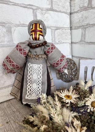Мотанка "божена" , родинний оберіг, українська лялька ручна робота, 27 см.4 фото