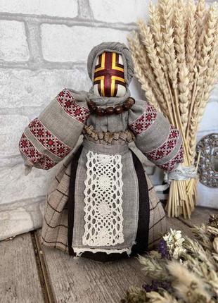 Мотанка "божена" , родинний оберіг, українська лялька ручна робота, 27 см.5 фото