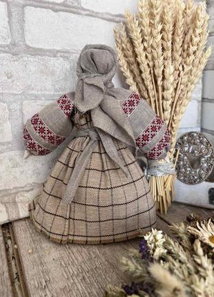 Мотанка "божена" , родинний оберіг, українська лялька ручна робота, 27 см.8 фото