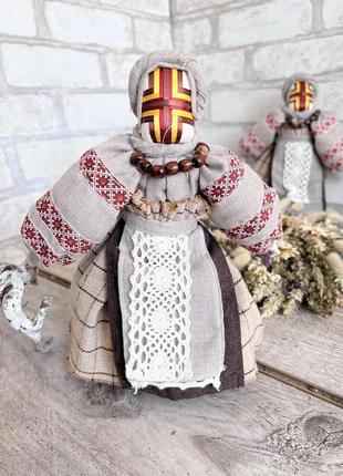 Мотанка "божена" , родинний оберіг, українська лялька ручна робота, 27 см.7 фото