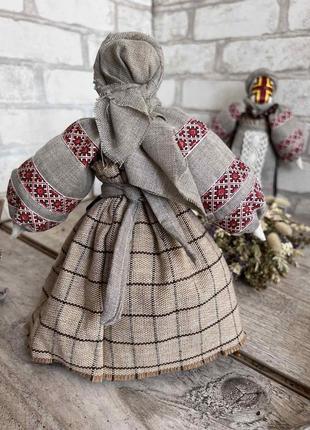 Мотанка "божена" , родинний оберіг, українська лялька ручна робота, 27 см.9 фото