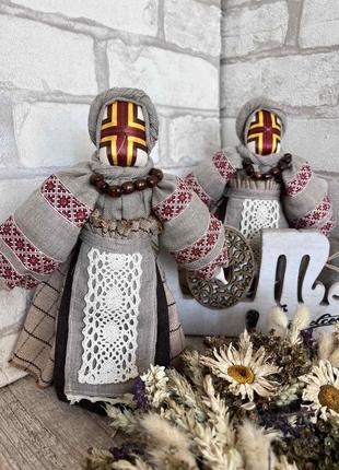 Мотанка "божена" , родинний оберіг, українська лялька ручна робота, 27 см.2 фото