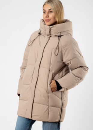 Куртка подовжена пуховик