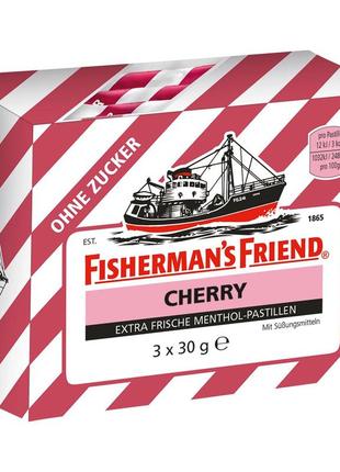 Пастилки fisherman's friend cherry 3s 75g