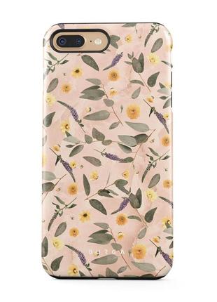 Чехол burga sunday brunch - flowers iphone 7 plus / 8 plus case
