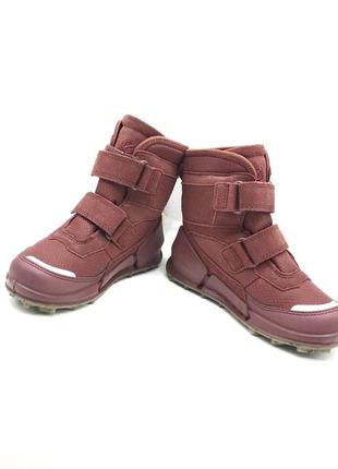 Дитячі зимові черевики ecco4 фото
