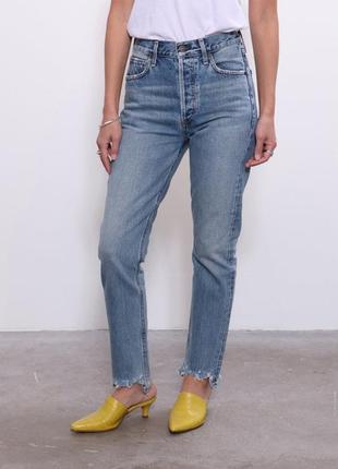 Круті фірмові джинси citizens of humanity charlotte crop high rise straight