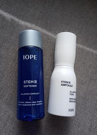 Набор iope stem iii ampoule + softener 10 мл+25 мл