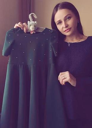 Плаття, сукня дитяча, святкові та повсякденні, ялинка marina semeniuk ™️