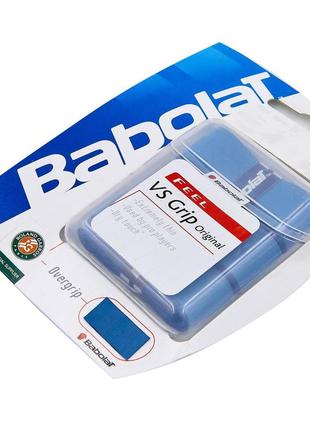 Обмотка на ручку ракетки overgrip babolat vs 653014-136 3шт синий