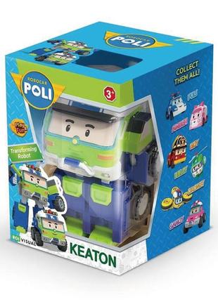 Колекцейна машинка-трансформер робокар кітон (10 см)
