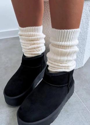 Трендовые женские шерстяные гетры🍂