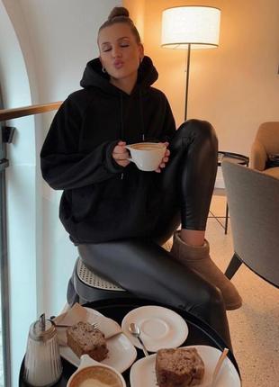 Кожаные штаны monday zara h&m