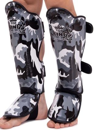 Защита голени и стопы для единоборств top king empower camouflage tksgem-03 s-xl цвета в ассортименте