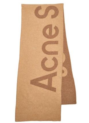 Шарф с логотипом кacne studios