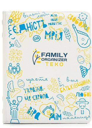 Папка шкіряна сімейна для документів "переможна" а4