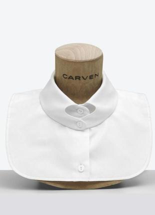 Воротник воротничок белый обманка carven рубашка имитация