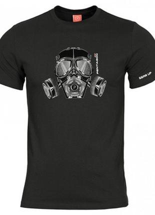 Футболка pentagon ageron gas mask черная xl
