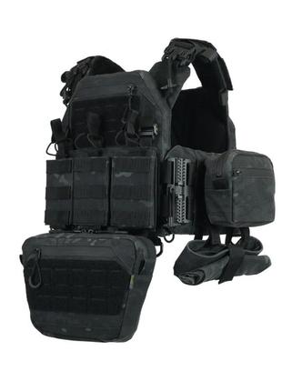 Плитоноска cen.2 cordura1000d nir чорний мультикам+ 4 підсумків