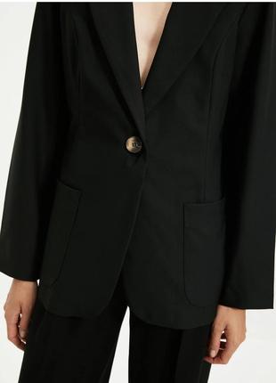 Класичний піджак жакет чорний