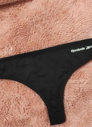 Трусики стринги спортивного стилю reebok xs-s