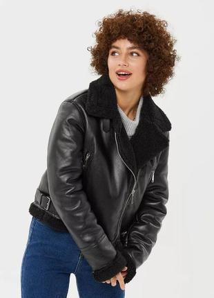 Жіноча стильна дублянка2 фото