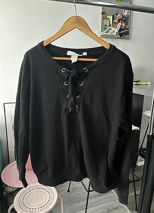 Світшот з завʼязками h&m
