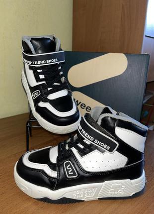 Хайтопи кросівки демі утеплені weestep для хлопчика для дівчинки