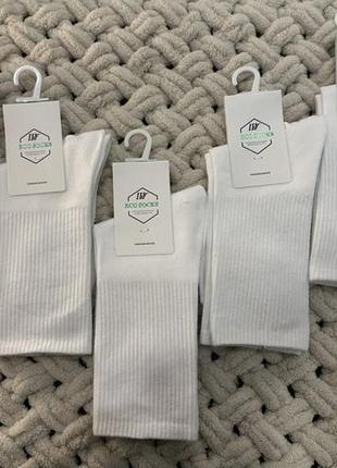 Жіночі шкарпетки, жіночі шкарпетки білі, високі, 36-41 р, шкарпетки на резинці