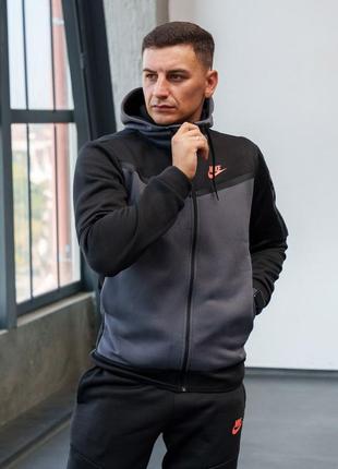 Мужской спортивный костюм на флисе